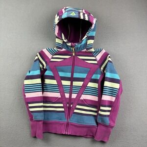Ivivva‎ By Lululemon Heavyweight Zip Scuba Hoodie Sz 8 Sweatshirt